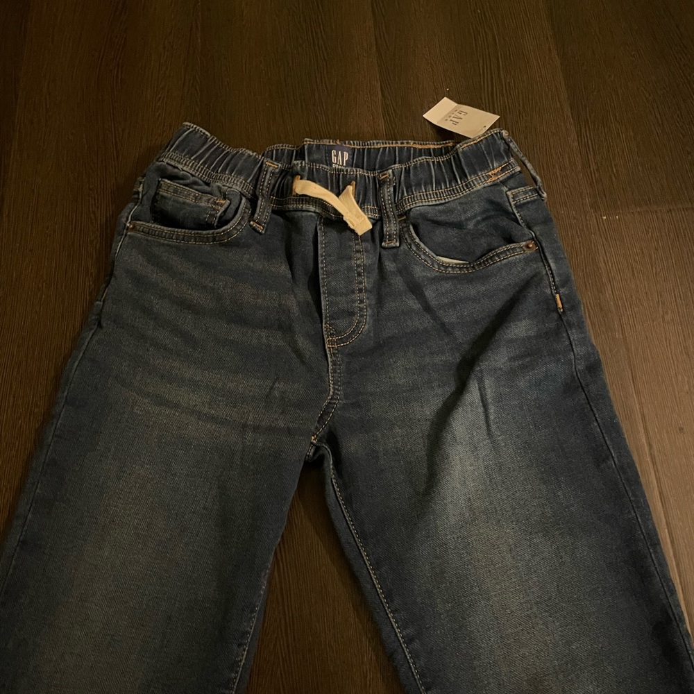 GAP Kids Dark Blue Jeans with Drawstring